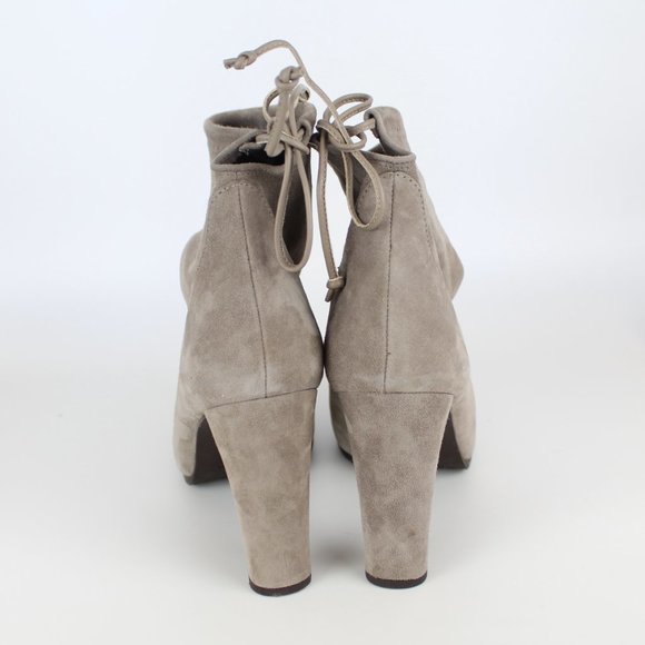 New STUART WEITZMAN Mitten Suede Bootie - Picture 8 of 13